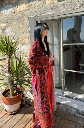 طقم (كيمونو+بنطلون+حزام)