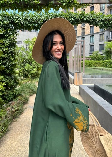 فستان قطن تركي جذاب