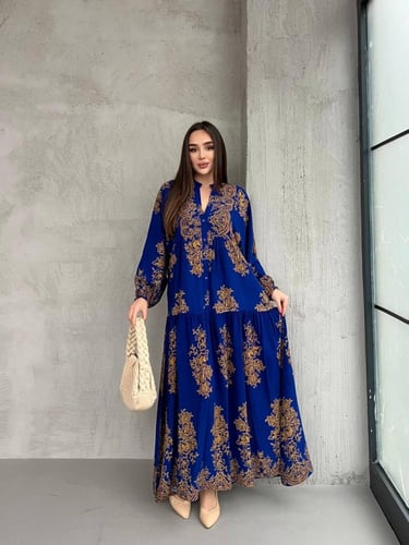 فستان قطن تركي جذاب