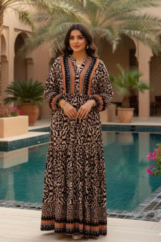 فستان بتصميم عصري