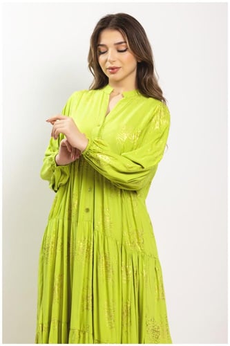 فستان قطن تركي جذاب