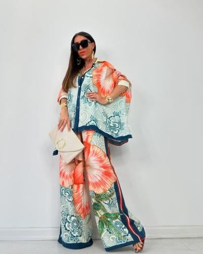 طقم قطن تركي خفيف