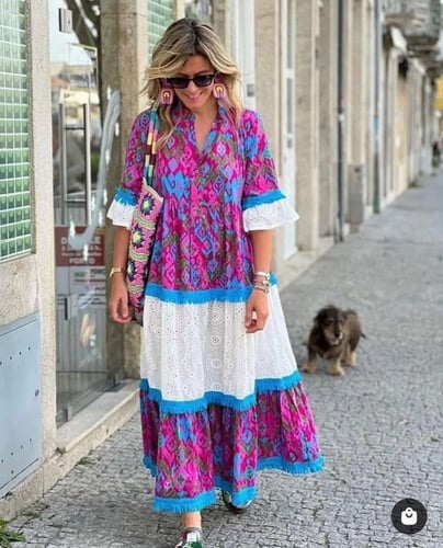 فستاننا الجميل ذو الخامة العالية