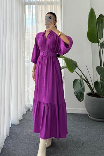 فستان موڤي مع حزام