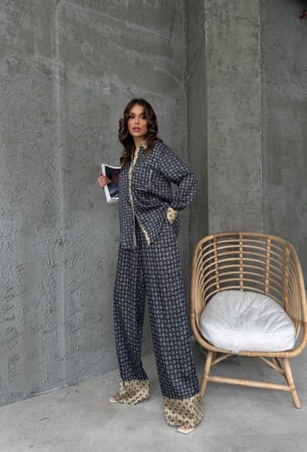 طقم ساتان خامة راقية