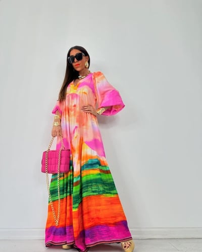 فستان قطن صيغي بامتياز