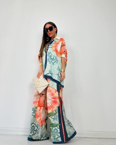 طقم قطن تركي خفيف