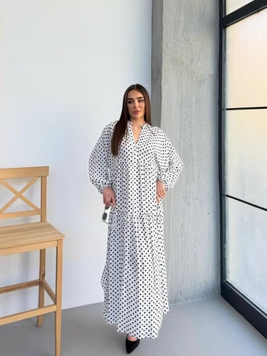 فستان موضة Polka Dots