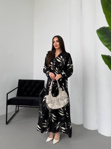 فستان قطن تركي راقي