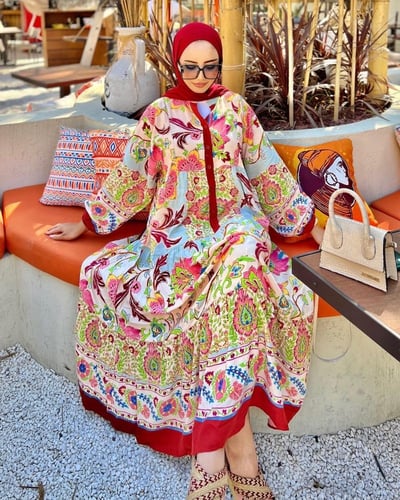 فستان قطن خفيف وبارد