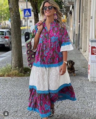 فستاننا الجميل ذو الخامة العالية