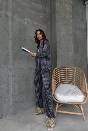 طقم ساتان خامة راقية