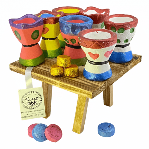 مباخر فخار صغيرة ( للغرف والمكاتب )