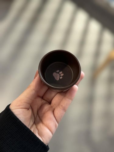 صحن اكسسوارات ميني رسم يدوي