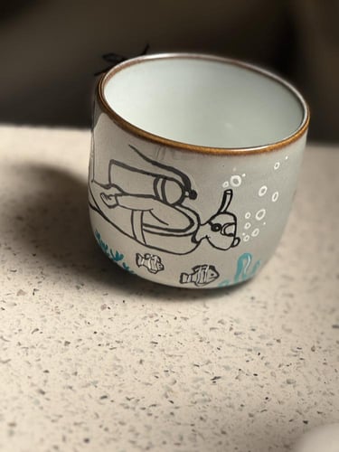 كوب غواص (هل من الامواج جئت؟)