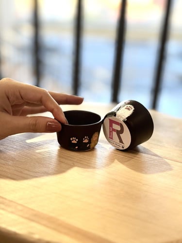 صحن اكسسوارات ميني رسم يدوي