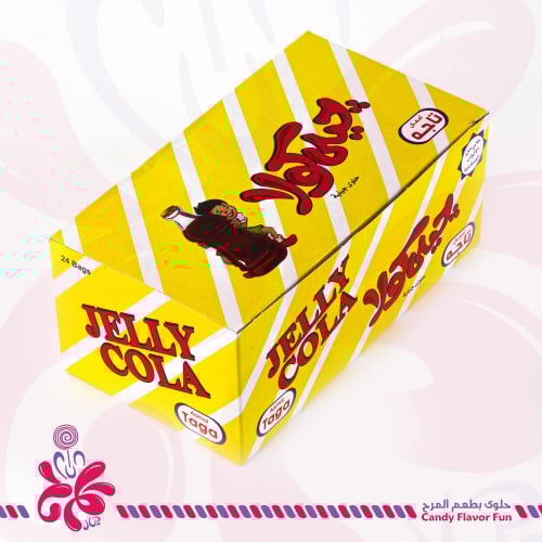 حلوى جيلي كولا من "أعمال تاجة 24**12جم