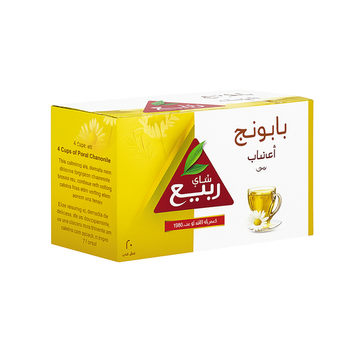 شاي أعشاب ربيع بابونج 20 خيط