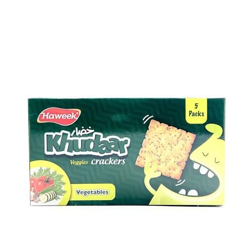 هاويك كراكرز بسكويت بالخضار