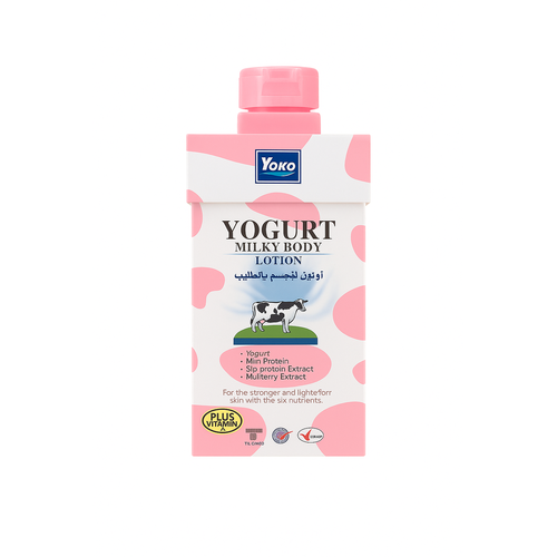 يوكو لوشن الجسم بالحليب والزبادي 400 مل