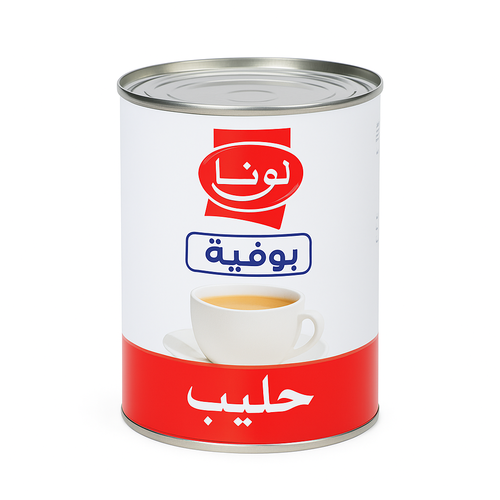 حليب لونا بوفية سائل 410 مل