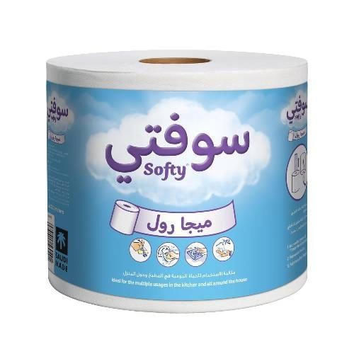 مناديل سوفتي ميجا رول 300 متر
