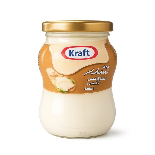 جبنه شيدر كرافت جبنة قابلة للدهون 140 جم