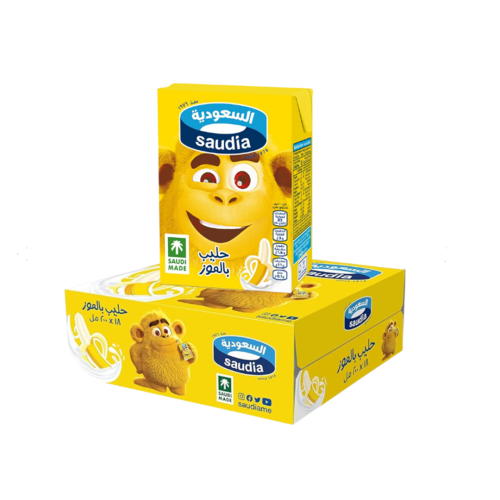 حليب السعودية بالموز 200 مل