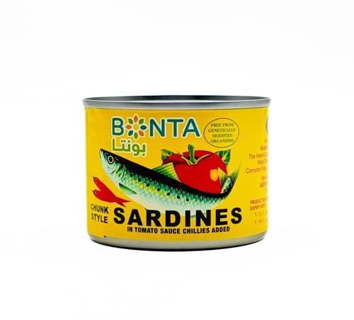 بونتا سردين بالطماطم و الفلفل 200 جم