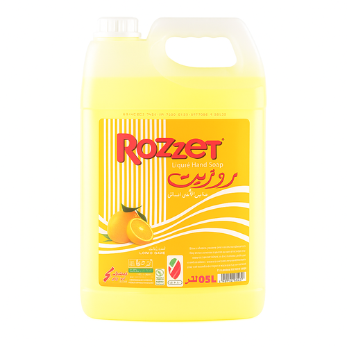 صابون اليد روزيت برائحة الليمون 5 لتر