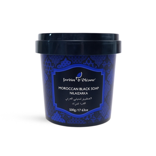 Moroccan soap, blue Nile