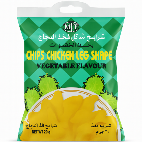 بطاطس فخذ الدجاج الأخضر 20 حبة