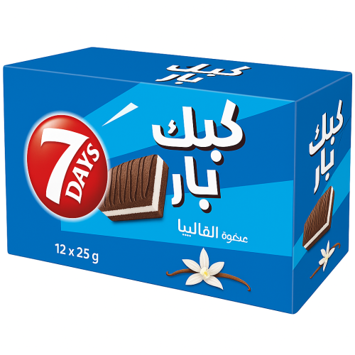 سفن دايز كيك بار بحشوة الفانيليا