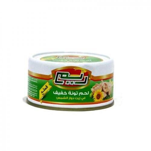 تونة ريم قطع زيت دوار الشمس 185 جم