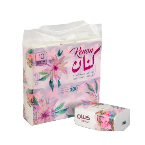 مناديل ورقية ناعمة كنان 300 منديل