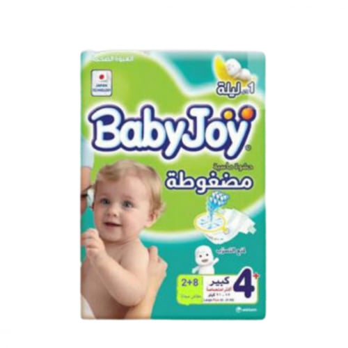 بيبي جوي حفاضات حجم كبير رقم 4