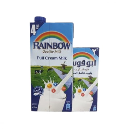 حليب أبو قوس كامل الدسم