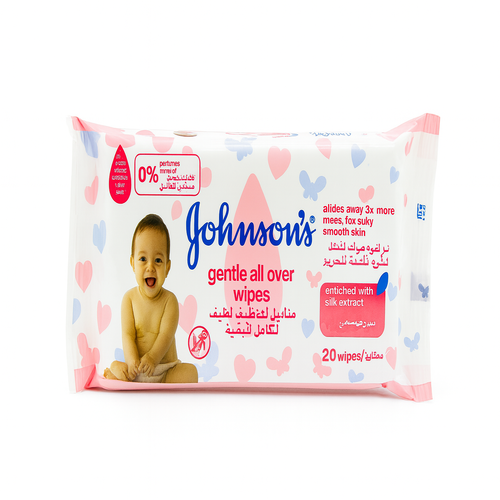 مناديل مبللة للأطفال من جونسون