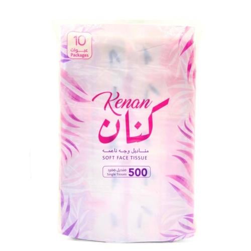 كنان مناديل وجة ناعمة 500 منديل