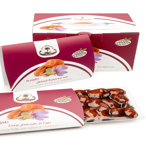 تمر خلاص فاخر بالهيل والزعفران