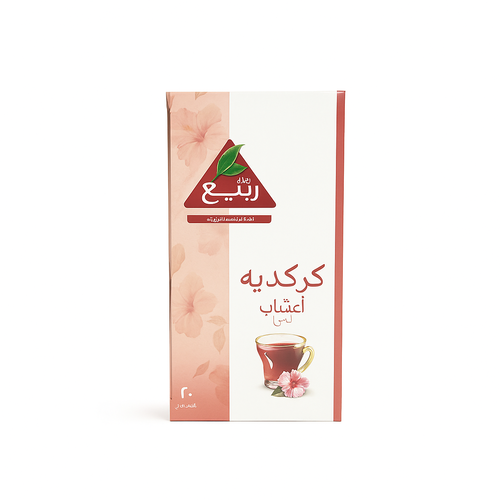 اعشاب شاي الربيع كركدية 20 خيط