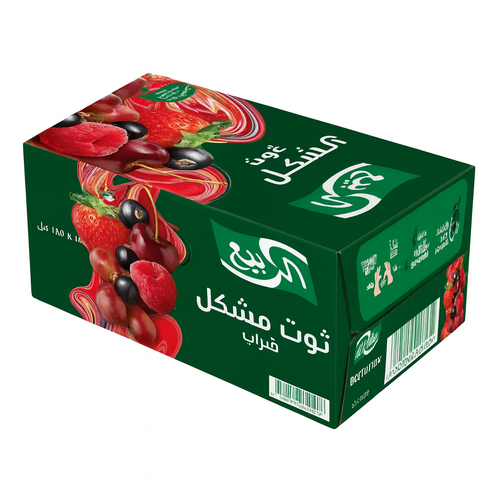 عصير ربيع توت مشكل مني صغير 185 مل