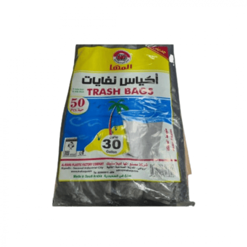 اكياس النفايات جوالين بلاستيك 30جالون