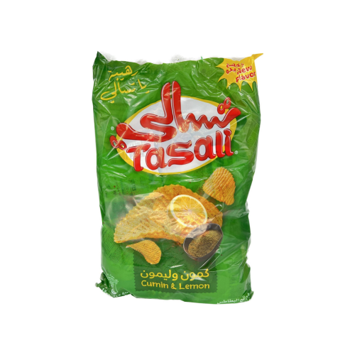 بطاطس تسالي كمون وليمون