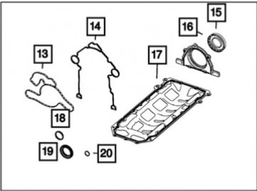 طقم وجيه سفلي srt 6.4