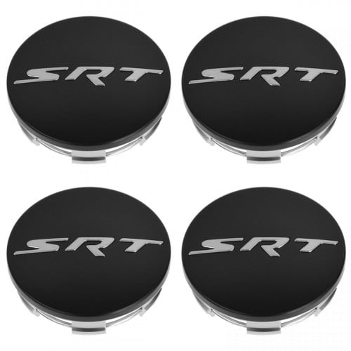 طقم اغطية جنوط SRT اسود مطفي