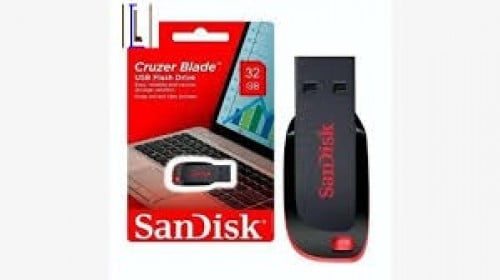 فلاش ميموري شركة ساندسك 32 قيقا