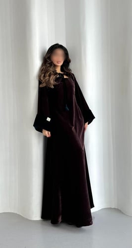 D002-جلابية مخمل