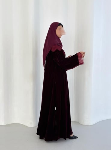 Z197-3-عباية مخمل