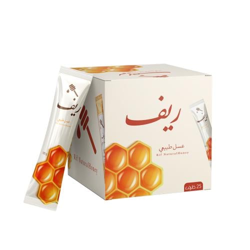 كرتون أظرف عسل 10 جرام عدد 25 ظرف